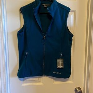 Eddie Bauer fleece zip vest
